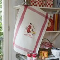 Aïda «Un jour à Paris en Automne» Tea towel