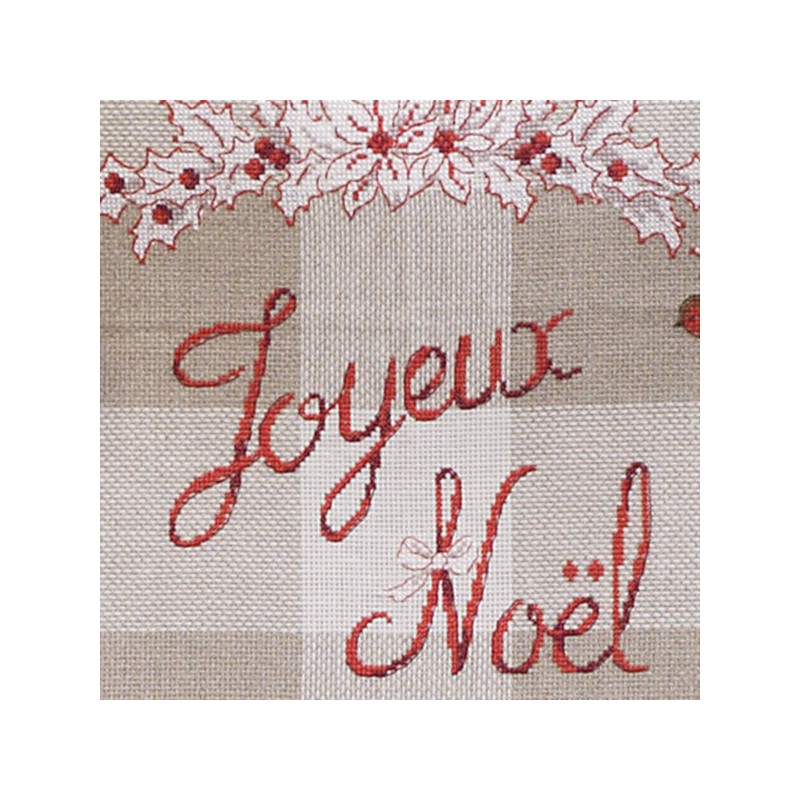 Aïda : Torchon «Noël enchanteur»