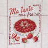 Linen «Strawberry pie» Tea towel Linen «Strawberry pie» Tea towel
