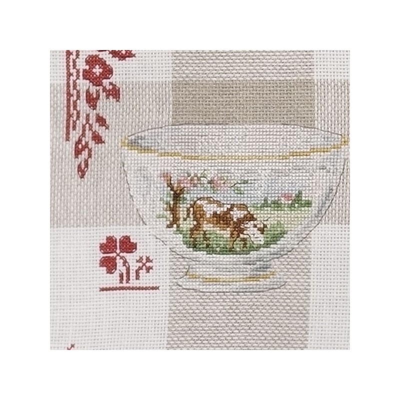 Aïda «Collection of bowls N°1» Tea towel