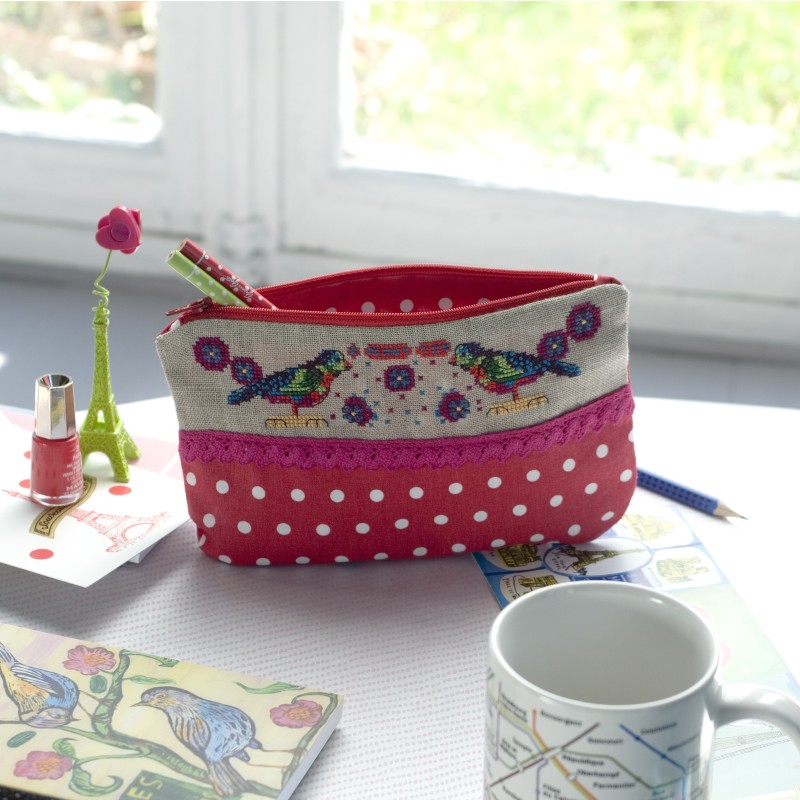 Grille « 2 petits oiseaux »