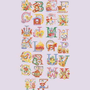 Le grand Alphabet «Babouchka»