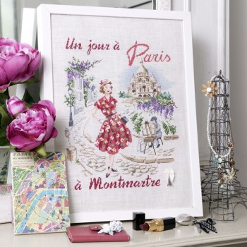 Lin : «Un jour à Paris à Montmartre»