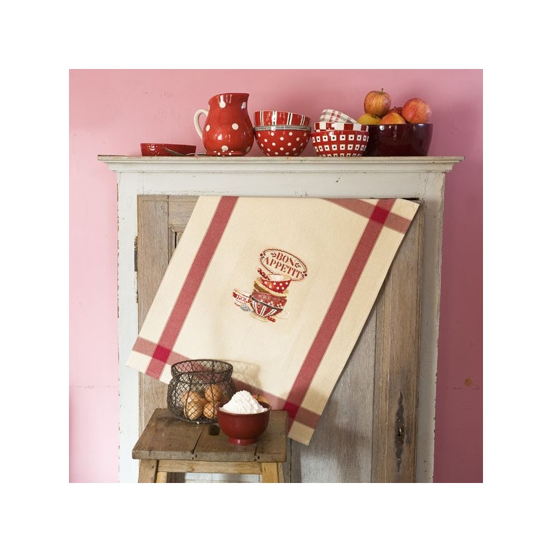Aïda «Bon Appétit» Tea towel