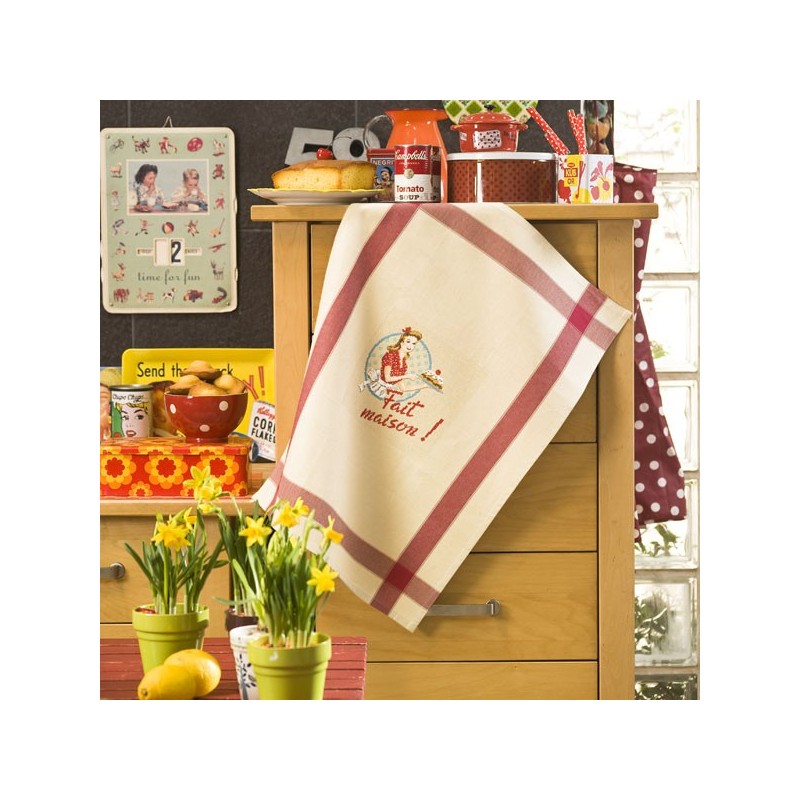 Aïda « Fait maison » Tea Towel