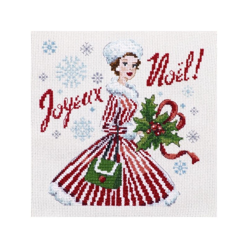 Aïda : «Noël Vintage» tea towel
