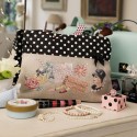 Lin : Maxi trousse «Daisy» à broder au point de croix