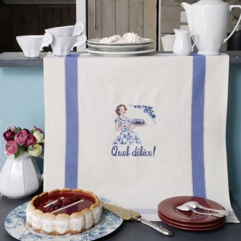 Aïda « Quel delice » Tea towel