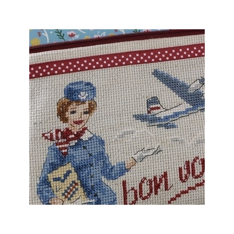 Aïda « Bon voyage » Flat Clutch