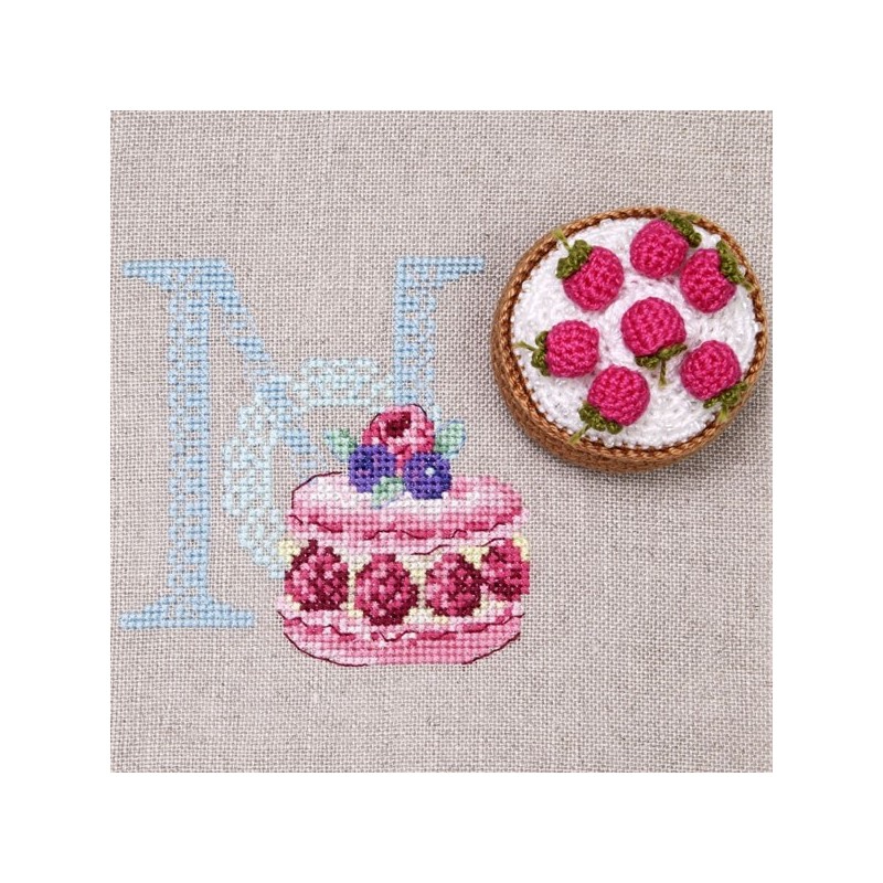 The big « pastry-shop » Alphabet chart