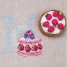 Le grand ABC «Pâtisserie» à broder au point de croix Le grand ABC «Pâtisserie» à broder au point de croix