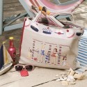 Linen : Maxi bag «Biarritz» 