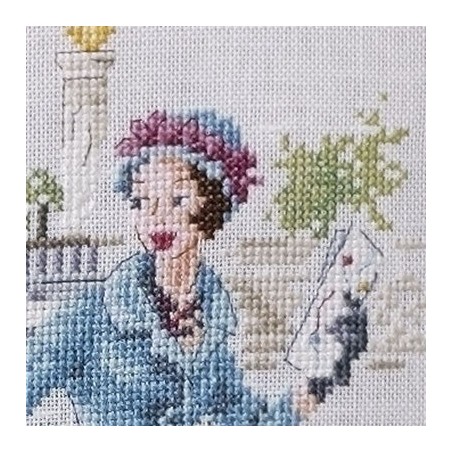 Linen «Un jour sur le pont Alexandre III» Half kit