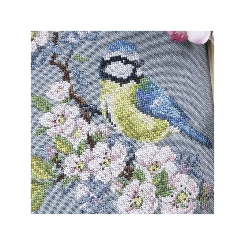 Linen «Mésange» Study