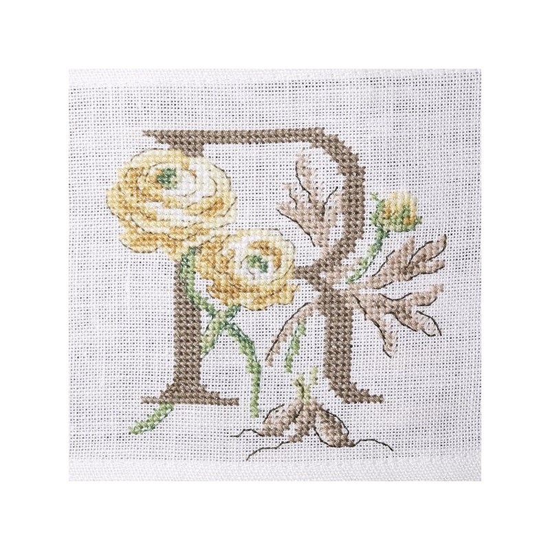 The big «Botanique» Alphabet chart