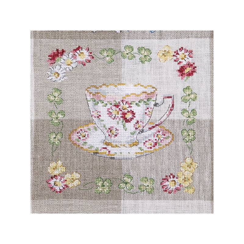 Aïda : Torchon «Collection de tasses»