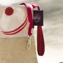 Lin : Maxi trousse «Saint Jean de Luz» à broder de point de croix