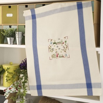 Aïda «Young Shoots» Tea towel