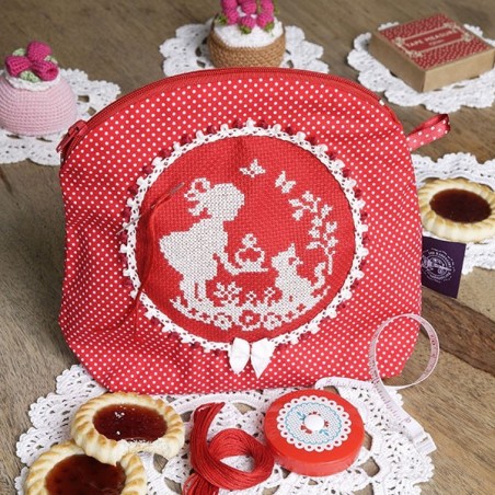 Kit special beginner «Elise and her cat» Pouch Kit special beginner «Elise and her cat» Pouch