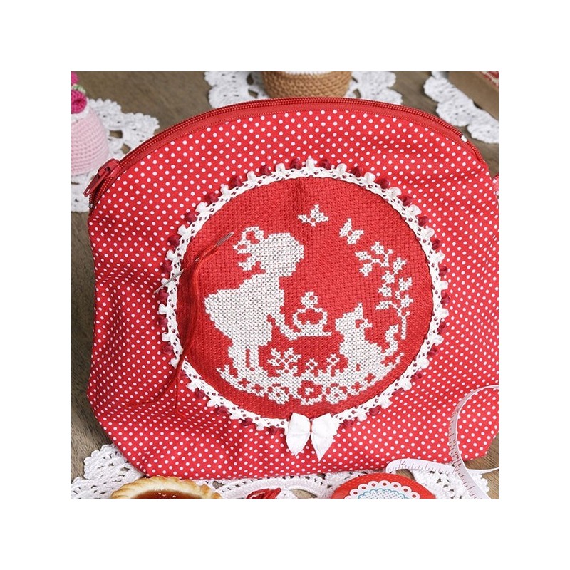 Kit special beginner «Elise and her cat» Pouch