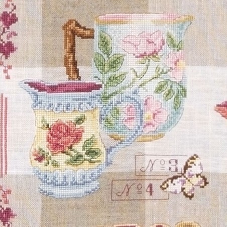 Linen «Jug Collection» Tea towel