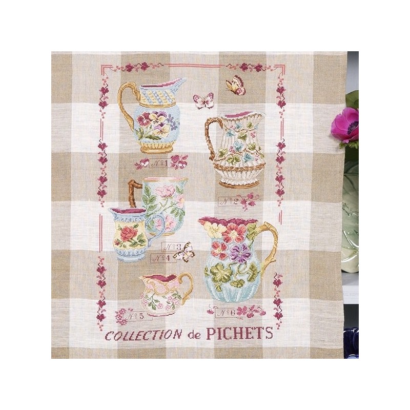 Aïda «Collection de pichets» Tea towel