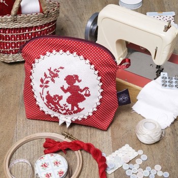 Aïda kit special beginner «Élise and her dog» Pouch