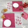 Aïda : Sets de table «Poulettes» à broder au point de croix Aïda : Sets de table «Poulettes» à broder au point de croix