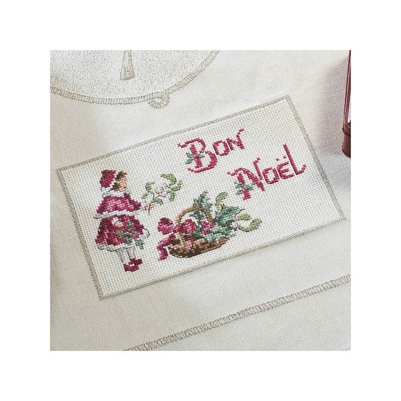 « Little girl with mistletoe » Chart