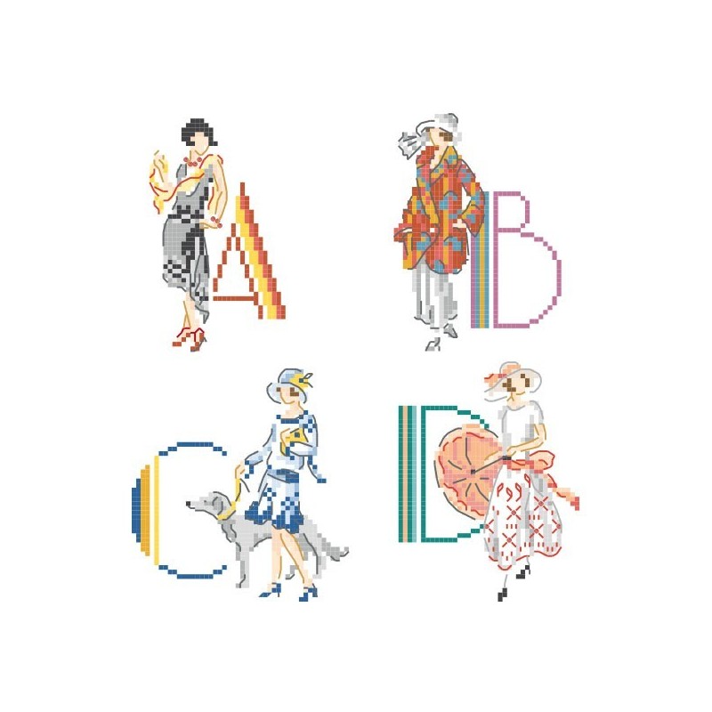 Le grand Alphabet «Années folles»