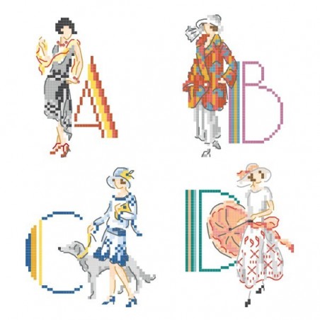 « Roaring Twenties » Alphabet Chart