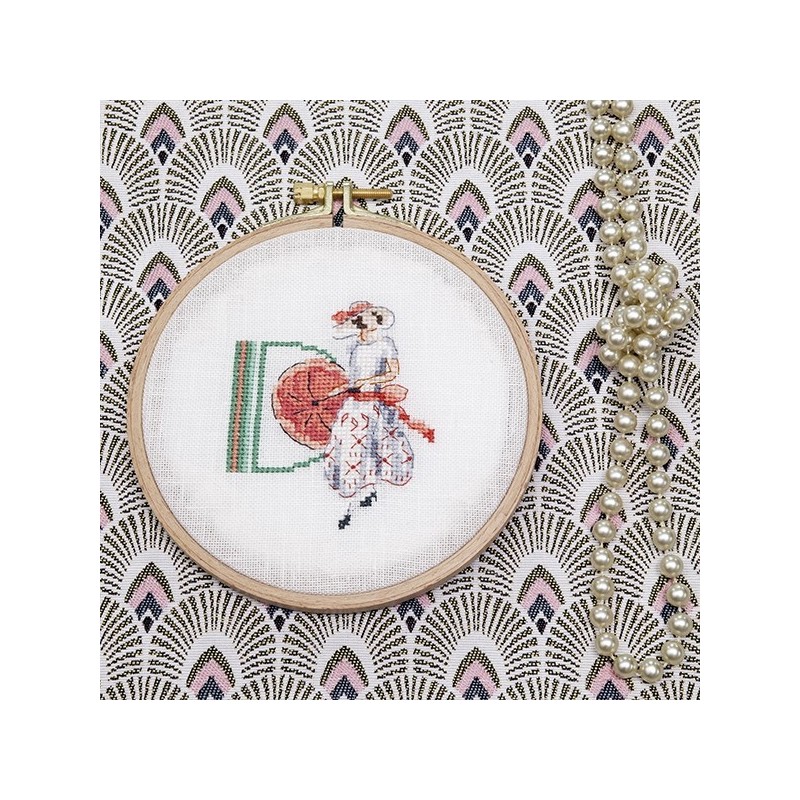 «Années folles» Alphabet Chart