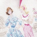 Lin : Sac porté épaule «Jardin des plantes »