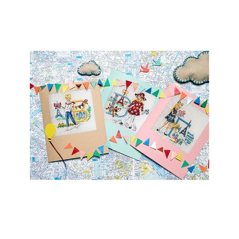 «Les petites Parisiennes» Alphabet Chart