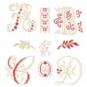 « Linge ancien » Alphabet Chart « Linge ancien » Alphabet Chart