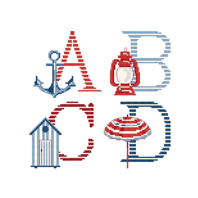 «Rivages» Alphabet Chart