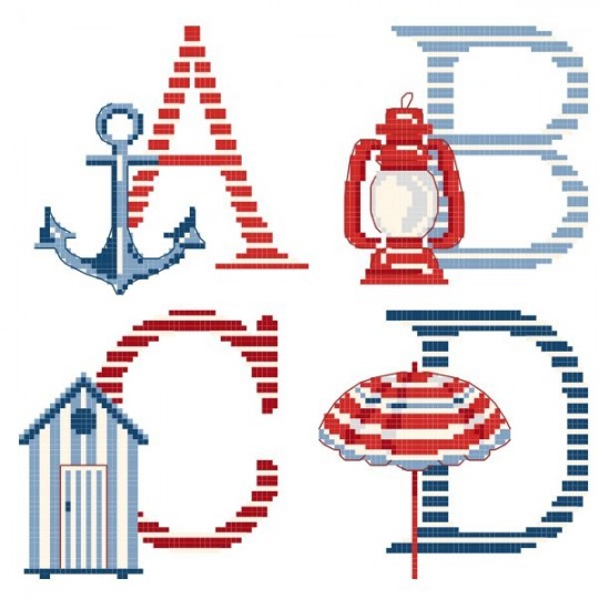 «Rivages» Alphabet Chart