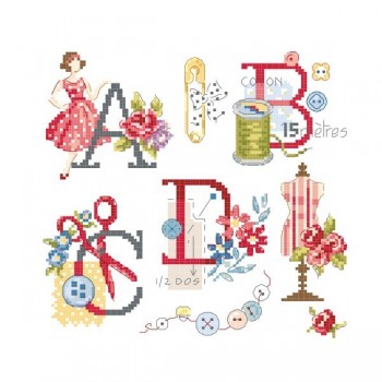 « Audrey » Alphabet Chart