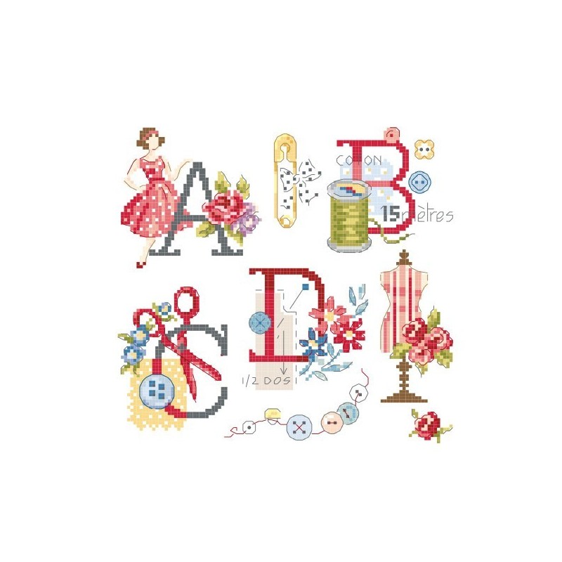 « Audrey » Alphabet Chart