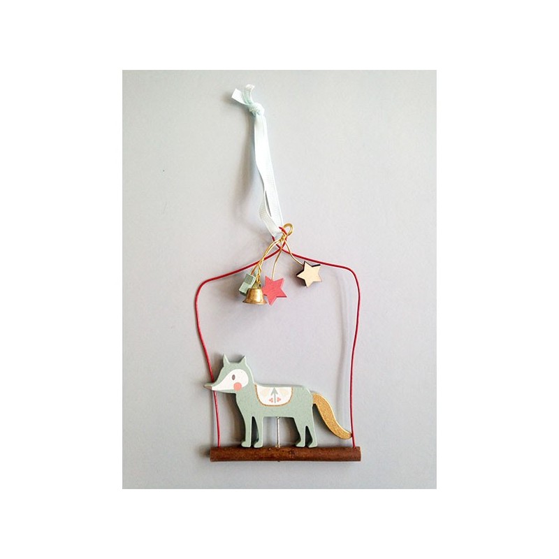 Lin : Suspension «Théo le renardeau» 