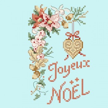 Grille «Noël en fleurs »