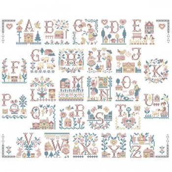 « Countryside » Alphabet Chart