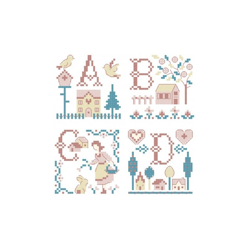 « Countryside » Alphabet Chart