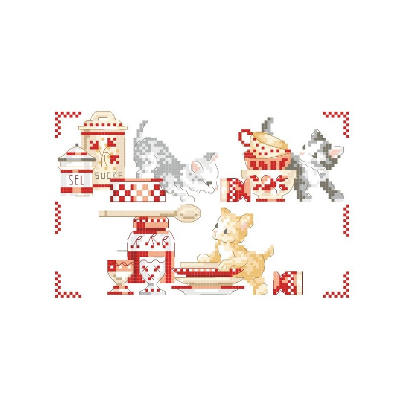 Grille « Petits matous »