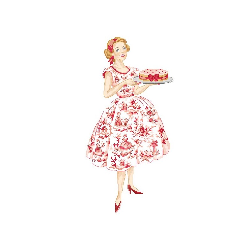 Grille « Madame Toile de Jouy »