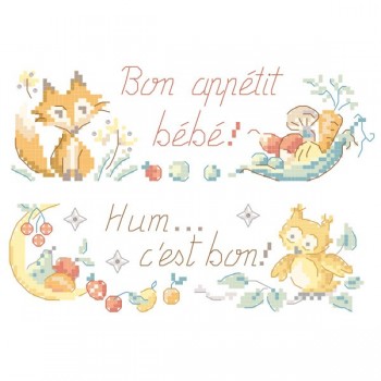 Bon Appetit My Baby Chart Les Brodeuses Parisiennes Bon Appetit My Baby Chart Les Brodeuses Parisiennes