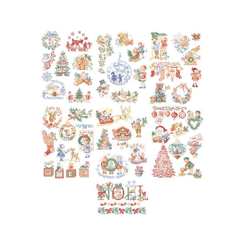 La grande histoire de Noël : 50 grilles