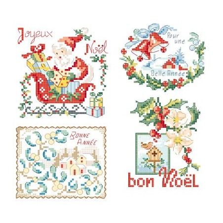 « Embroidered greetings cards » N°1 A vspecial story in 31 charts