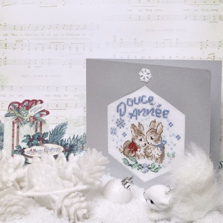 « Embroidered greetings cards » N°1 A vspecial story in 31 charts