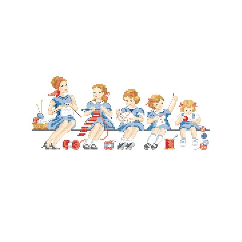 Grille « De mère en filles »